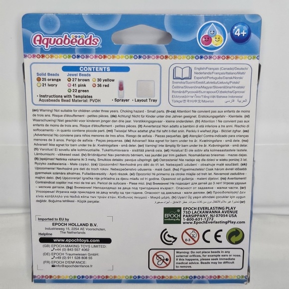 New Aquabeads Mini Sparkle Pack Just Add Water DIY Arts Crafts Ages 4+ - Picture 5 of 5